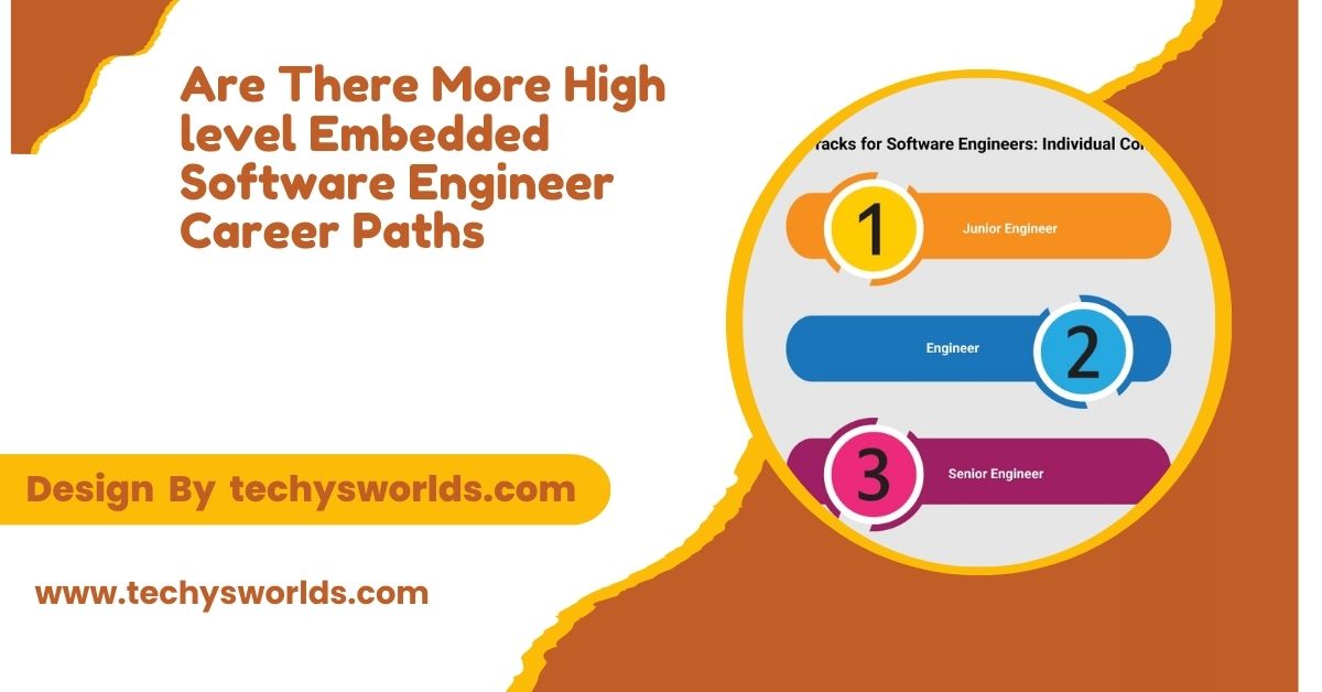 Are There More High level Embedded Software Engineer Career Paths