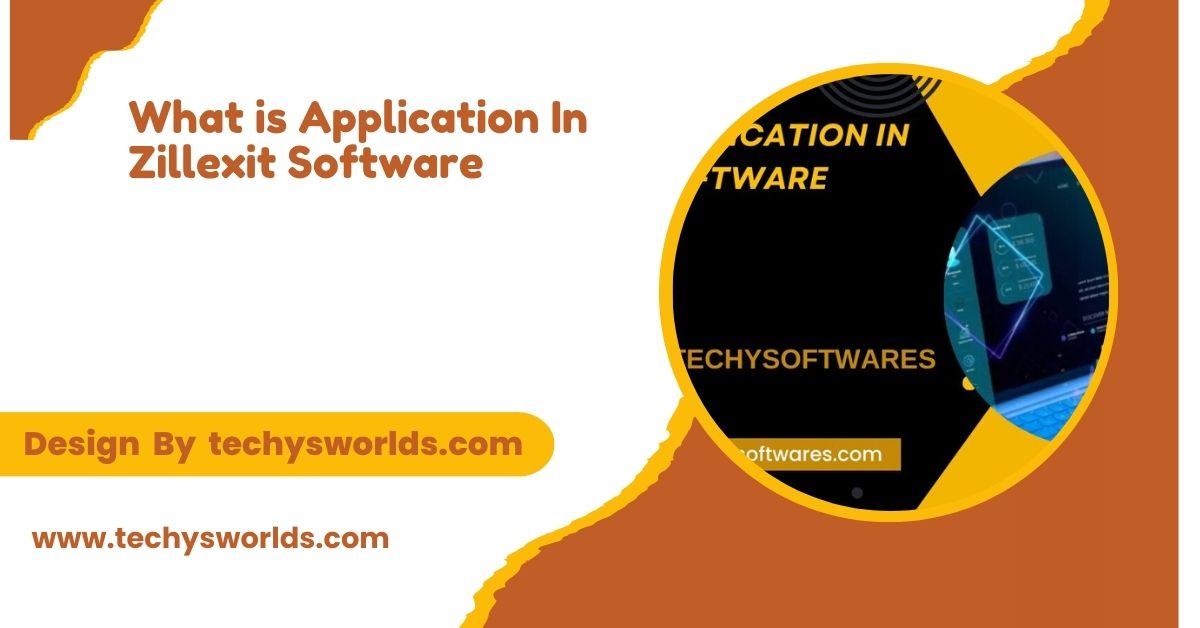 What is Application In Zillexit Software