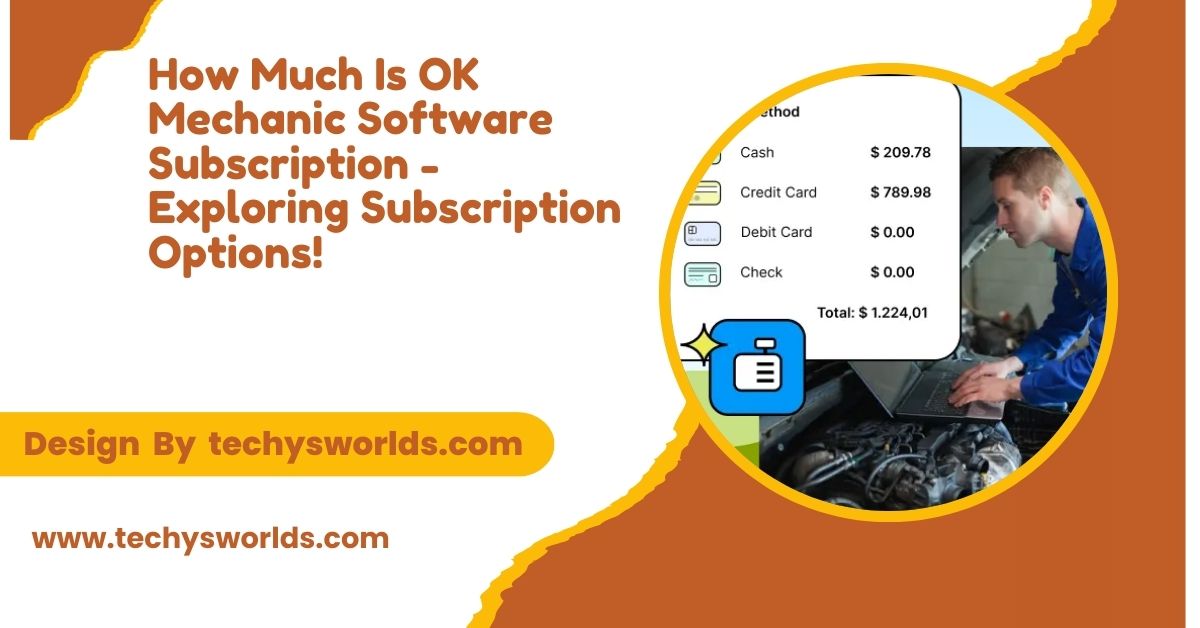 How Much Is OK Mechanic Software Subscription – Exploring Subscription Options!