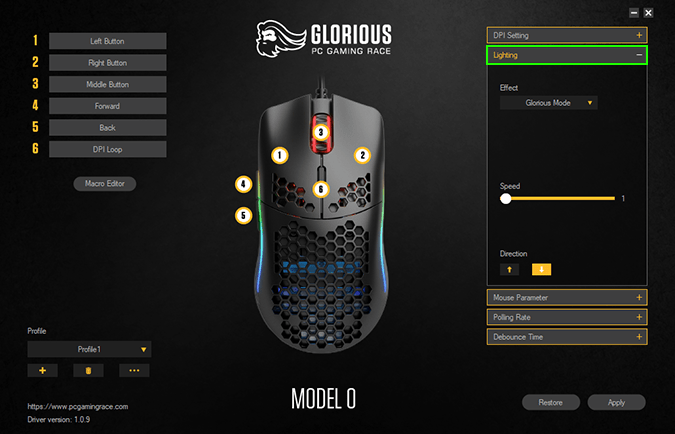 How to Customize Glorious Model O Using the Software