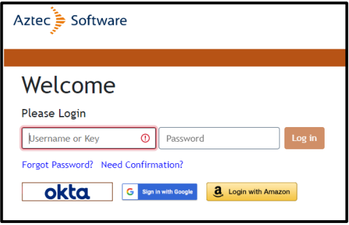 Troubleshooting Aztec Software Login Issues: