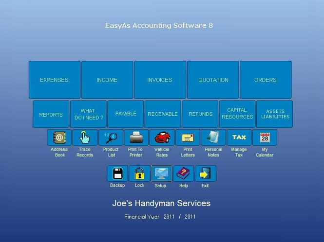 What is EasyAs Accounting Software: