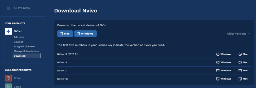 NVivo Versions and Pricing: