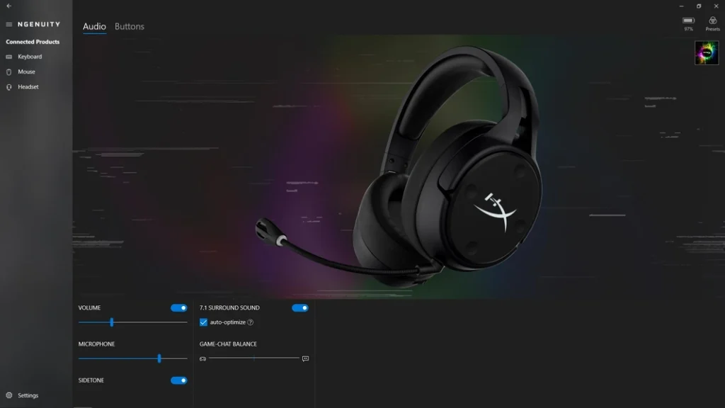 HyperX Audio Software: